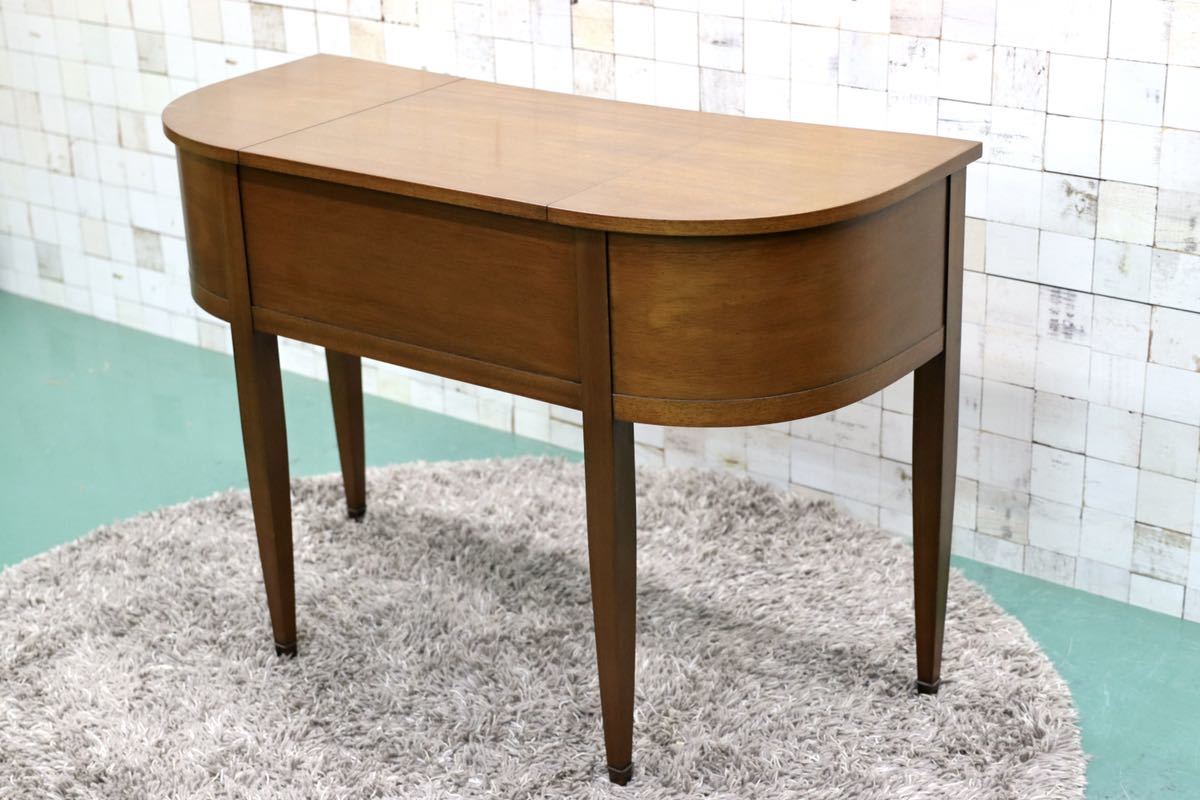 GMFS339○DREXEL HERITAGE / ドレクセルヘリテイジ トライユン 鏡台 ドレッサー&スツール マホガニー クラシック 希少 定価約52万