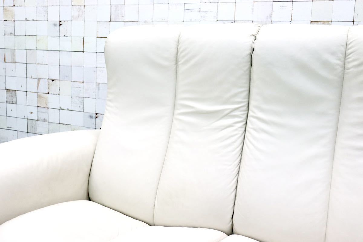 GMFK744○EKORNES / エコーネス レジェンド リクライニングソファ 2人掛けソファ ハイバック 本革 北欧家具 ノルウェー 定価約63万
