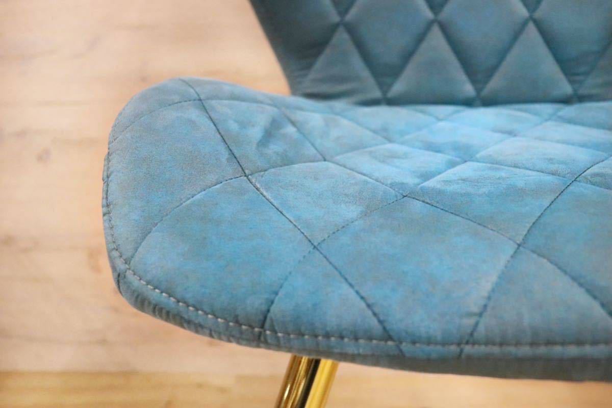 GMFK775A○大川家具 卯月 ダイニングチェア ラグジュアリーチェア 椅子 2脚セット 回転チェア ファブリック