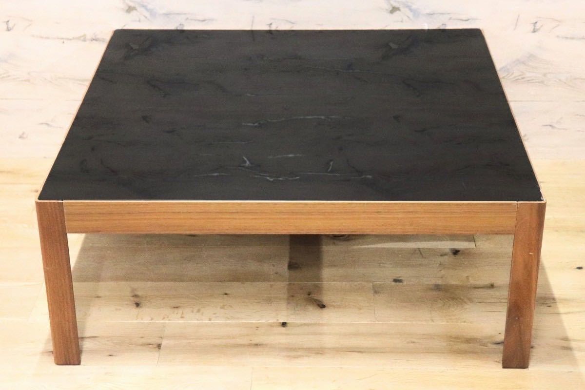 GMFK753○ACTUS / アクタス DALLA ダラ センターテーブル リビングテーブル ローテーブル ブラックガラス