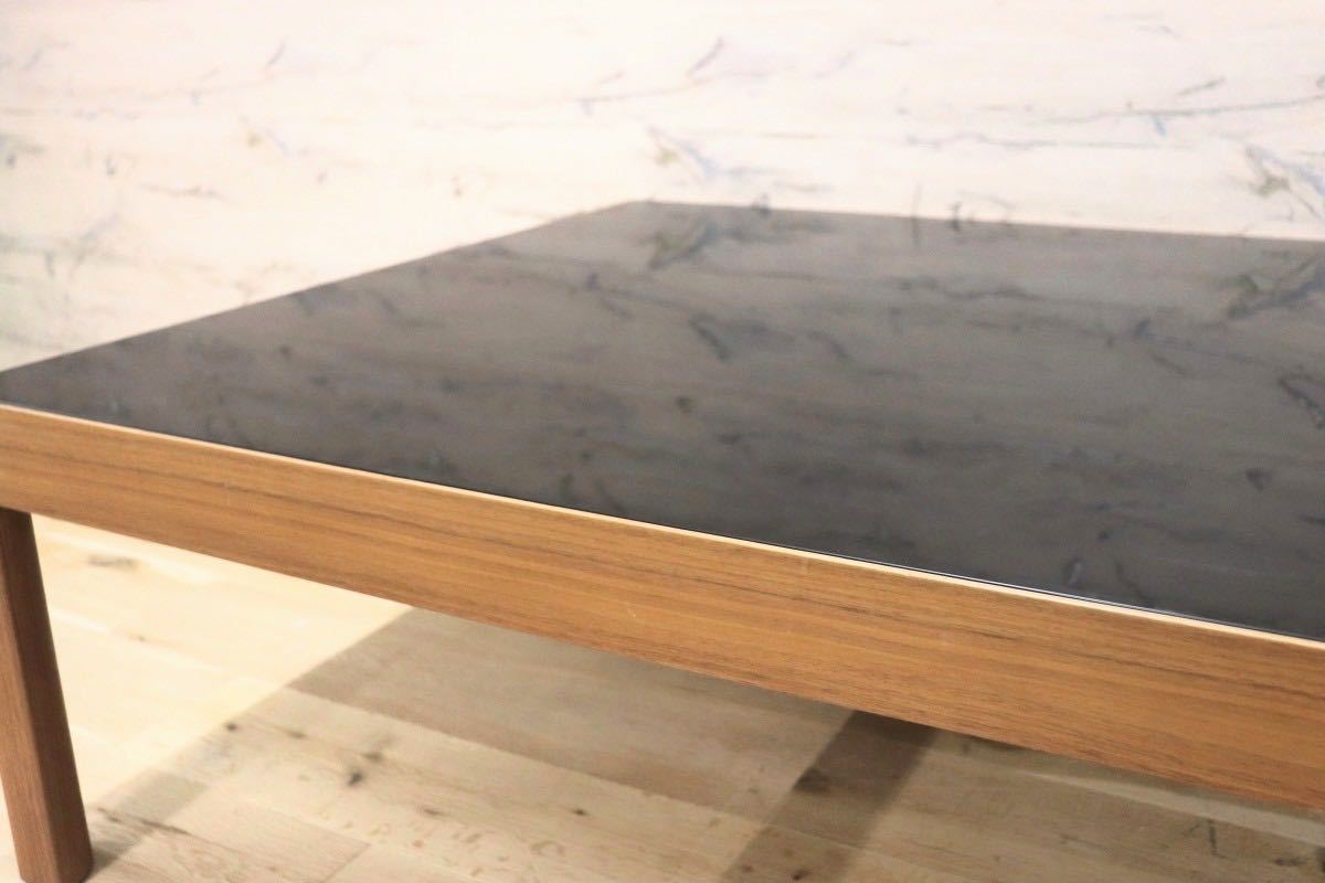 GMFK753○ACTUS / アクタス DALLA ダラ センターテーブル リビングテーブル ローテーブル ブラックガラス