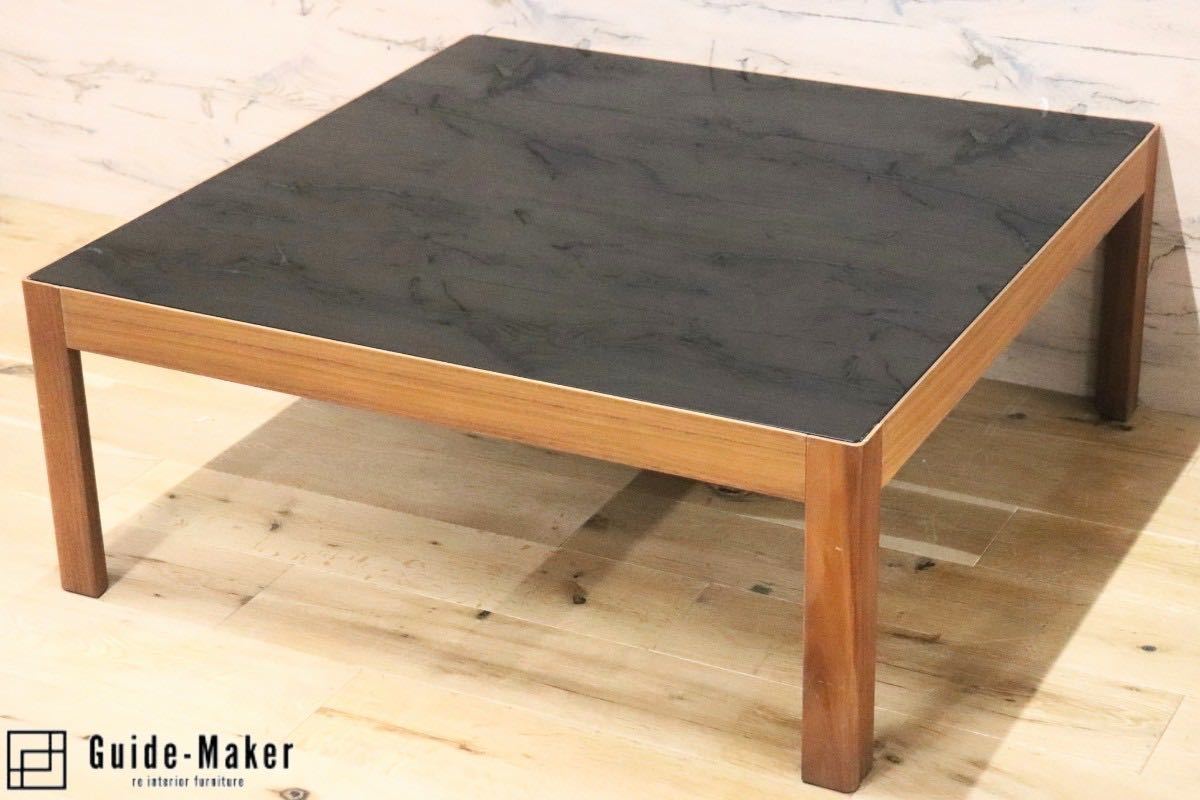 GMFK753○ACTUS / アクタス DALLA ダラ センターテーブル リビングテーブル ローテーブル ブラックガラス