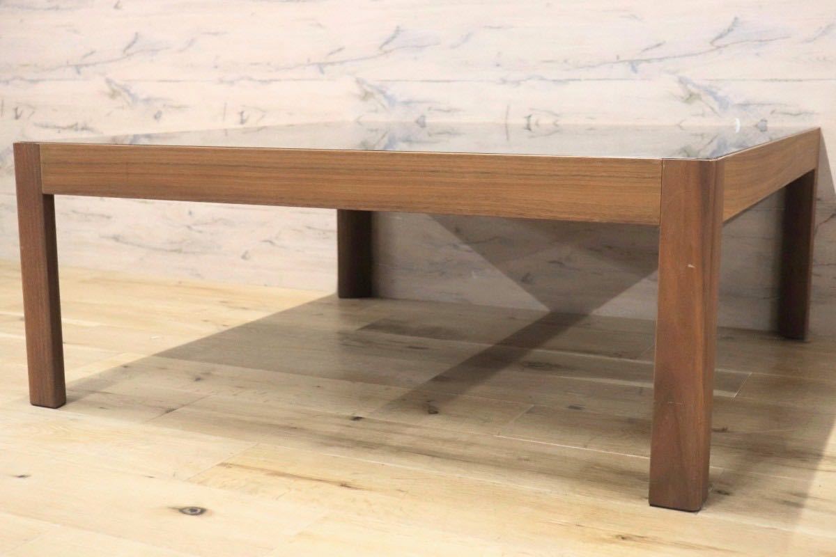 GMFK753○ACTUS / アクタス DALLA ダラ センターテーブル リビングテーブル ローテーブル ブラックガラス