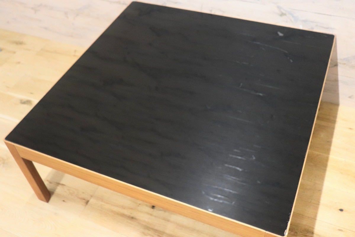 GMFK753○ACTUS / アクタス DALLA ダラ センターテーブル リビングテーブル ローテーブル ブラックガラス