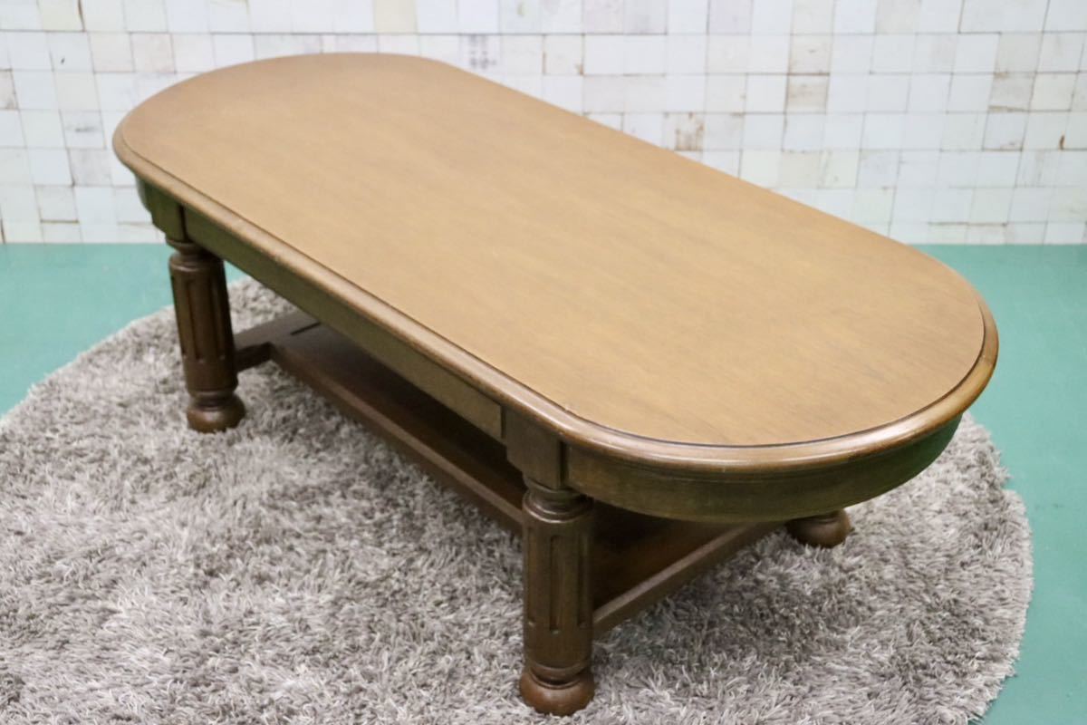 GMFS349○カリモク / karimoku TF5200センターテーブル リビングテーブル ローテーブル オーク材 国産家具 定価約12万