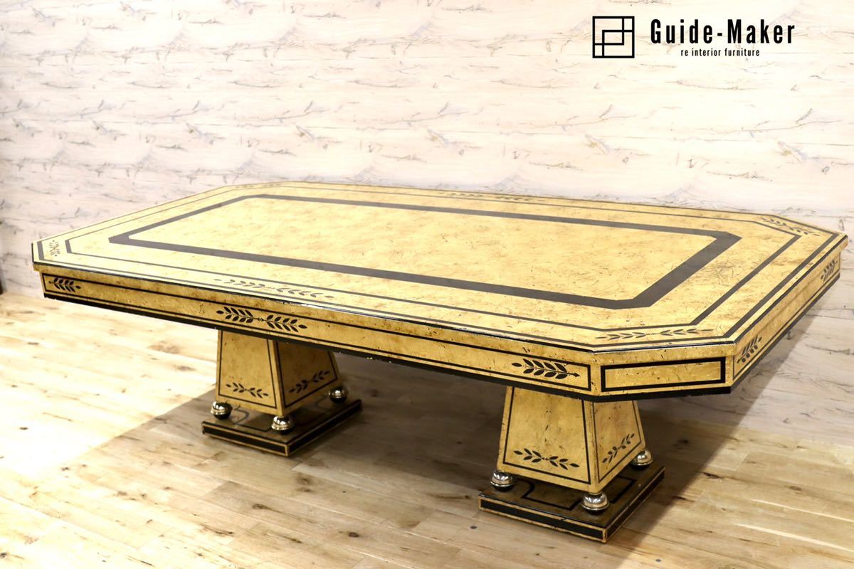 GMFK820○MARINER / マリネール スペイン最高峰 ダイニングテーブル 食卓テーブル ゴールド ラグジュアリー クラシック モダン 約400万※発送不可