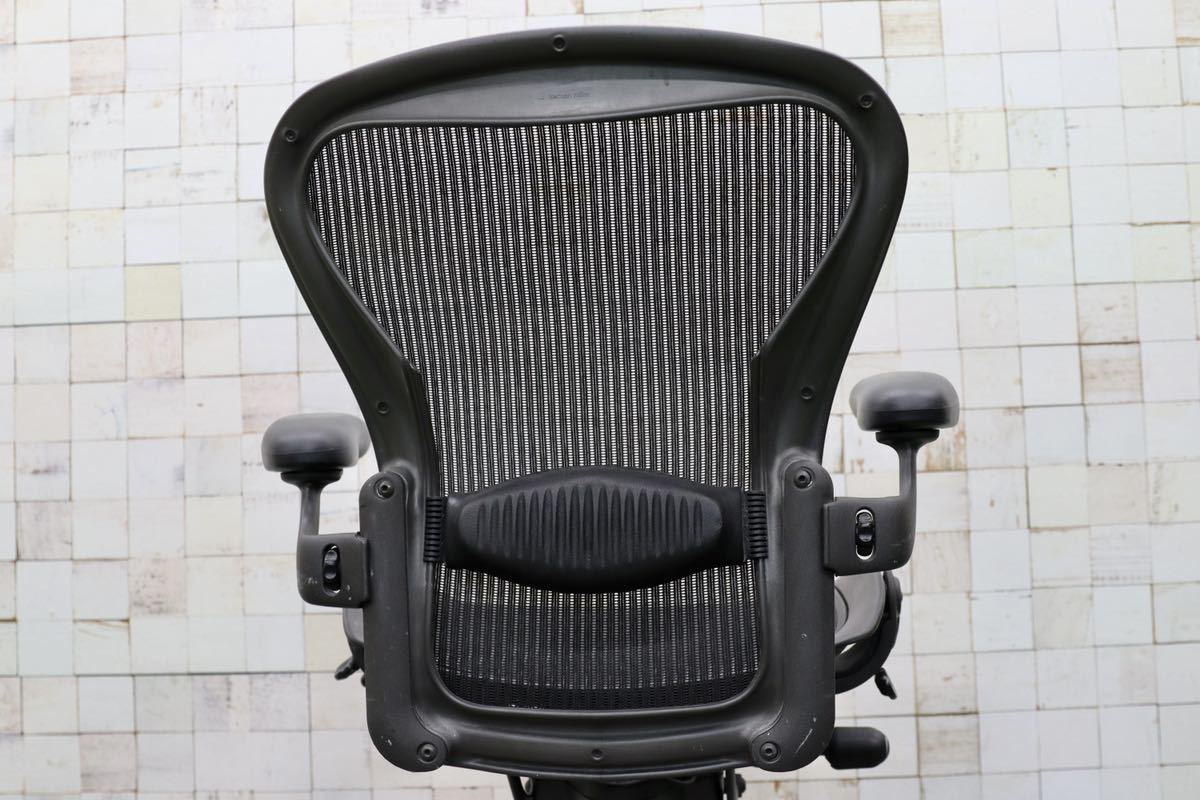 GMFS373○Herman Miller / ハーマンミラー AERON アーロンチェア デスクチェア ポスチャーフィット 書斎椅子 Bサイズ