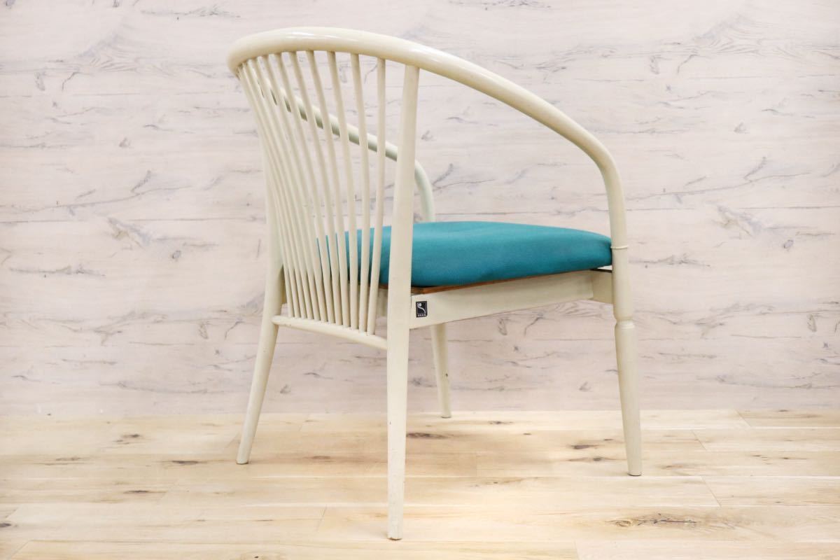 GMFH423C○鳥取家具 ダイニングチェア 椅子 ウィンザーチェア リビングチェア 曲木 アンティーク 昭和レトロ