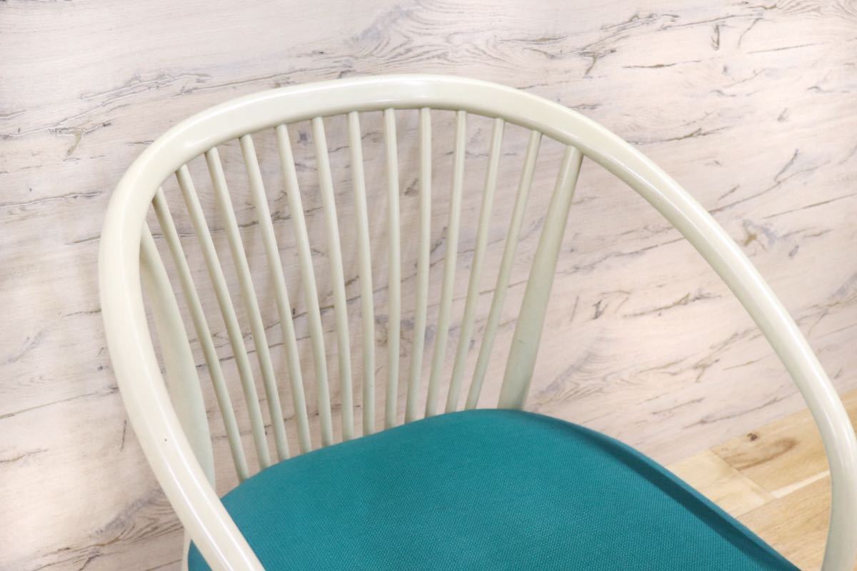 GMFH423C○鳥取家具 ダイニングチェア 椅子 ウィンザーチェア リビングチェア 曲木 アンティーク 昭和レトロ