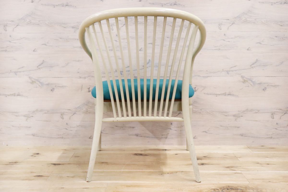 GMFH423C○鳥取家具 ダイニングチェア 椅子 ウィンザーチェア リビングチェア 曲木 アンティーク 昭和レトロ