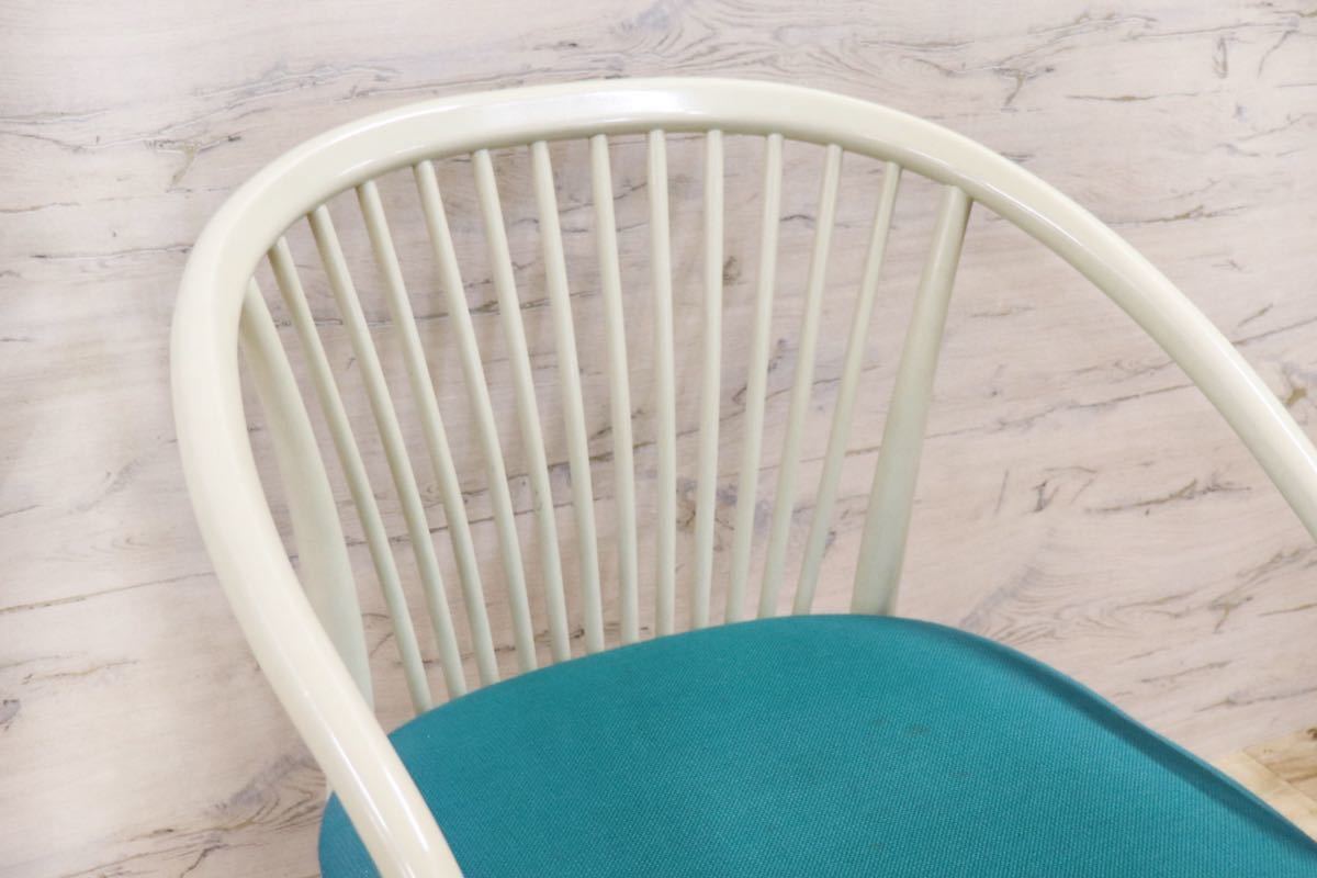 GMFH423D○鳥取家具 ダイニングチェア 椅子 ウィンザーチェア リビングチェア 曲木 アンティーク 昭和レトロ