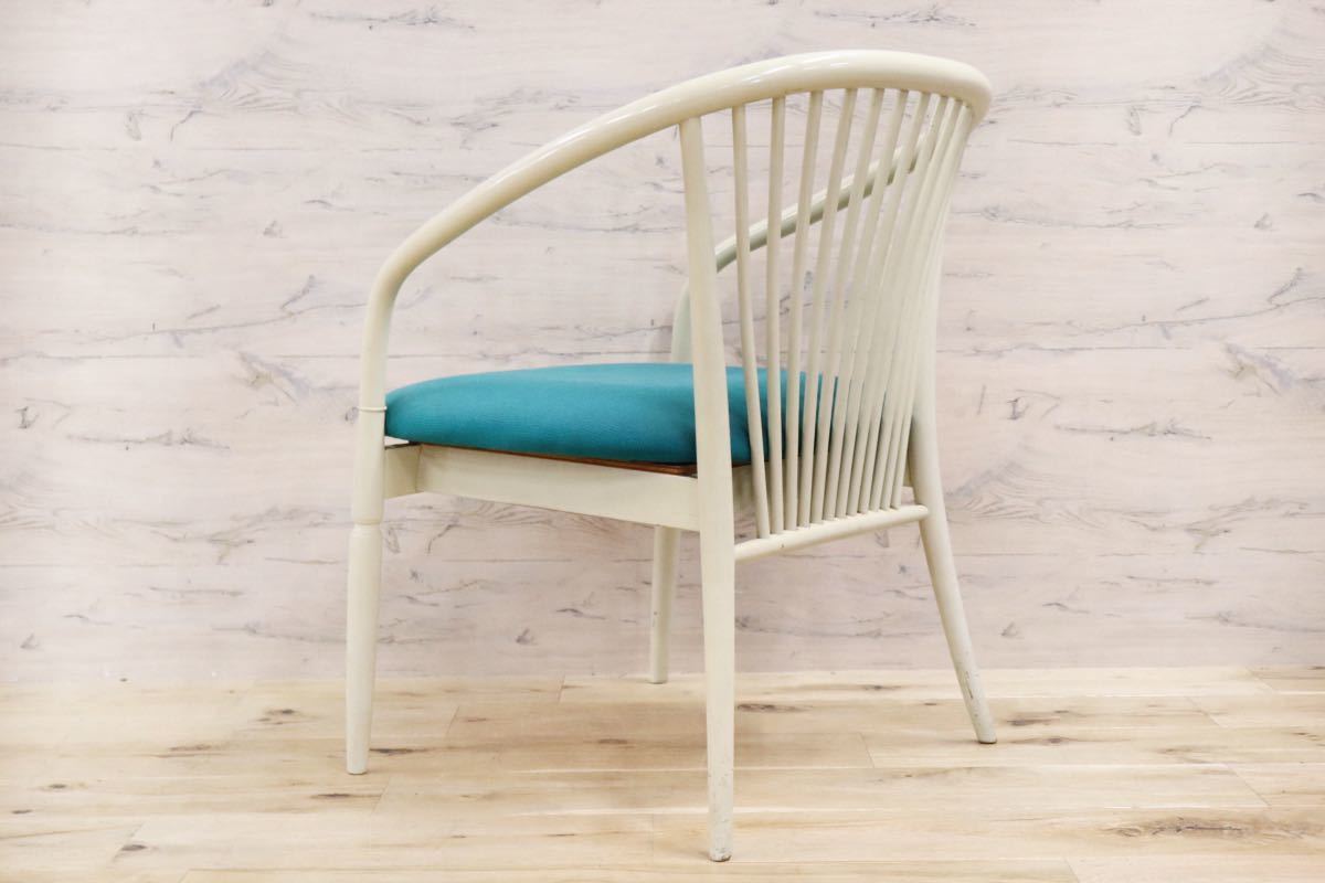 GMFH423D○鳥取家具 ダイニングチェア 椅子 ウィンザーチェア リビングチェア 曲木 アンティーク 昭和レトロ