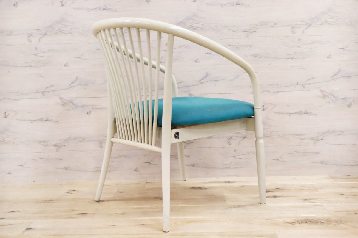 GMFH423D○鳥取家具 ダイニングチェア 椅子 ウィンザーチェア リビングチェア 曲木 アンティーク 昭和レトロ