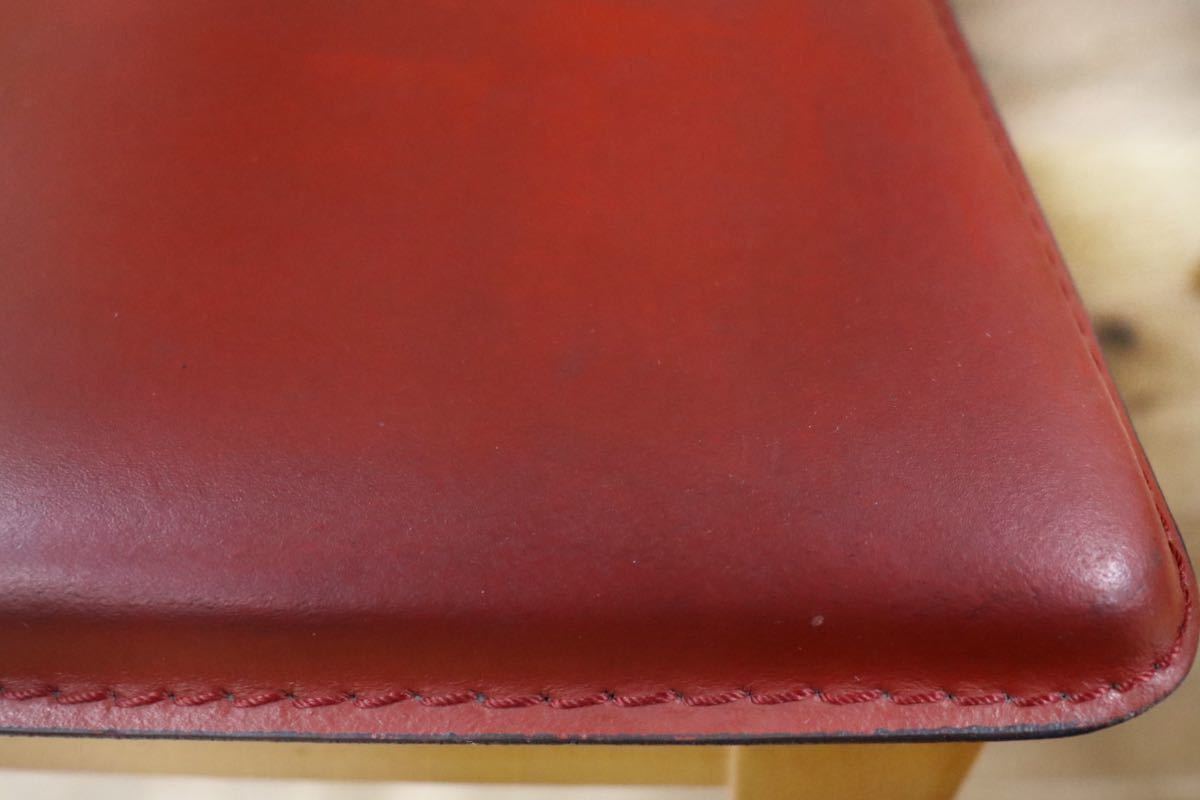 GMFK831A○IDC大塚家具 イタリア製 ダイニングチェア 椅子 2脚セット レザー クラシック アンティーク 検)BROSS