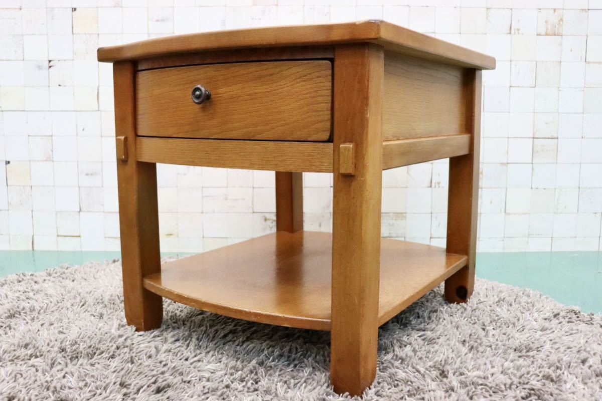 GMFT440○Broyhill / ブロイヒル サイドテーブル ナイトテーブル 花台 飾り台 収納家具 アンティーク ヴィンテージ アメリカ製