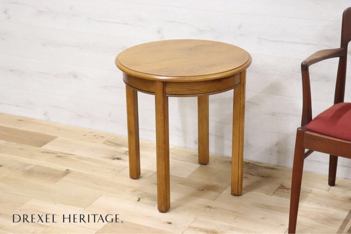 gmch197A ○ DREXEL HERITAGE / ドレクセルヘリテイジ Passage エンドテーブル サイドテーブル 花台 コンソール アメリカ アンティーク