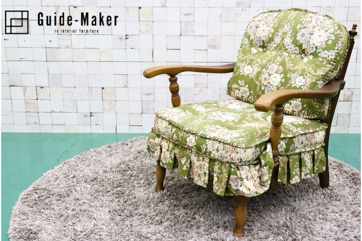 GMFT320B○飛騨産業 / HIDA キツツキ 穂高 1人掛けソファ シングル 