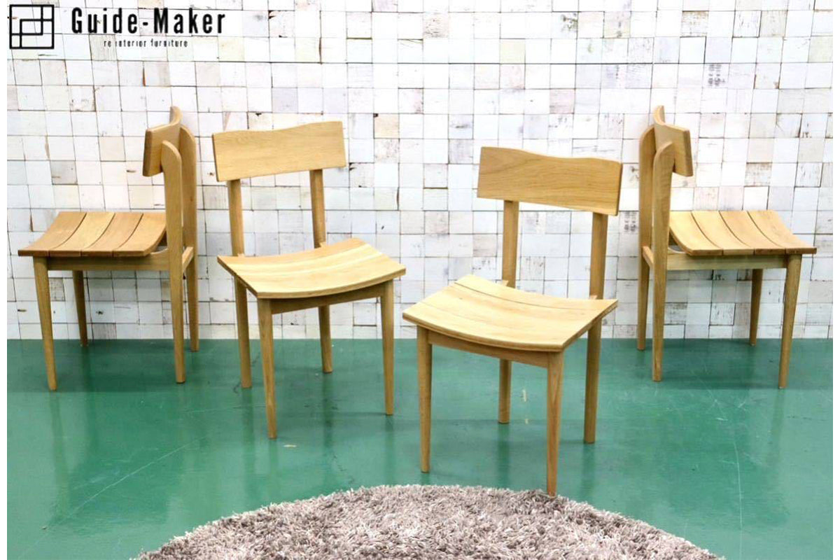 桜屋工業ダイニングテーブル/関家具チェア4脚セット - テーブル