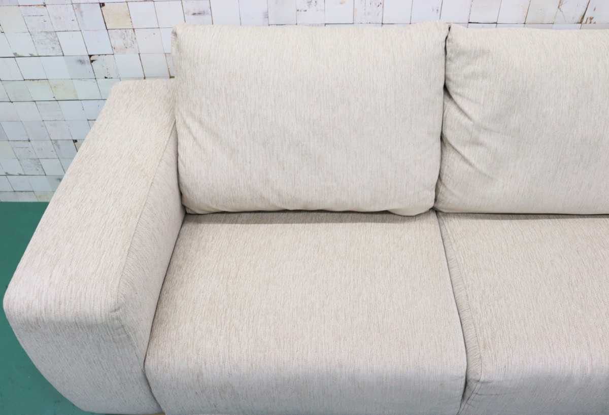 GMFN124○Mayo furniture / メイヨー家具 2.5人掛けソファ ラブソファ ファブリック ワイドアーム アメリカ 高級家具