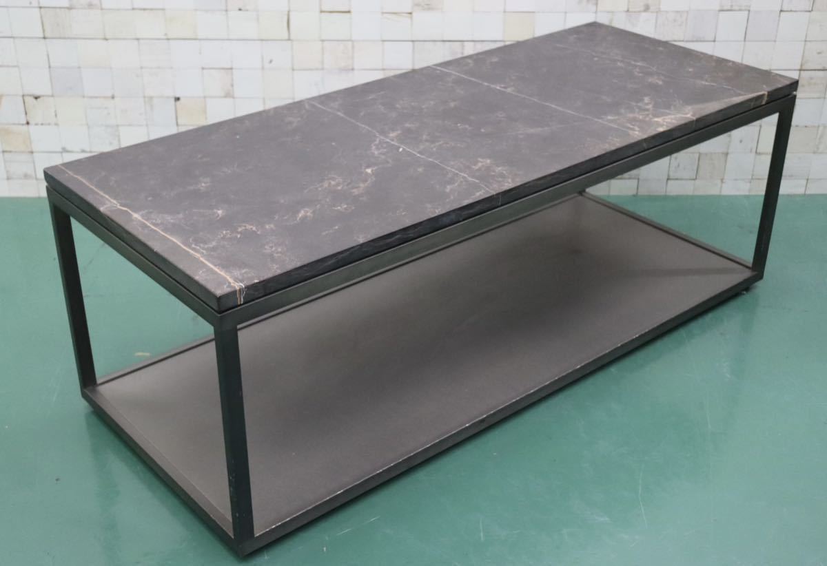 GMFH224A○大理石 飾り台 店舗什器 ディスプレイ棚 アイアンフレーム モダン インダストリアル