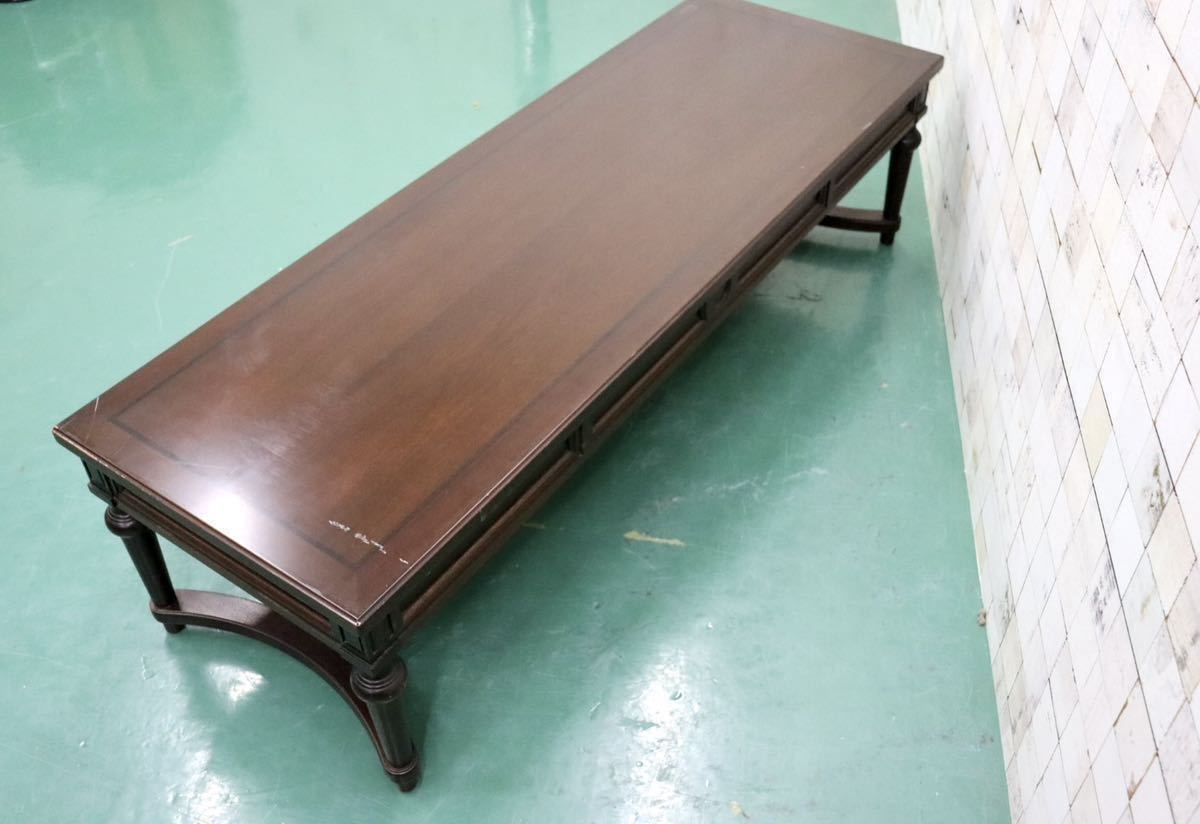 GMFT342○domani / ドマーニ PROCEED プロシード カリモク最高峰 センターテーブル ローテーブル リビングテーブル 応接 希少 国産家具