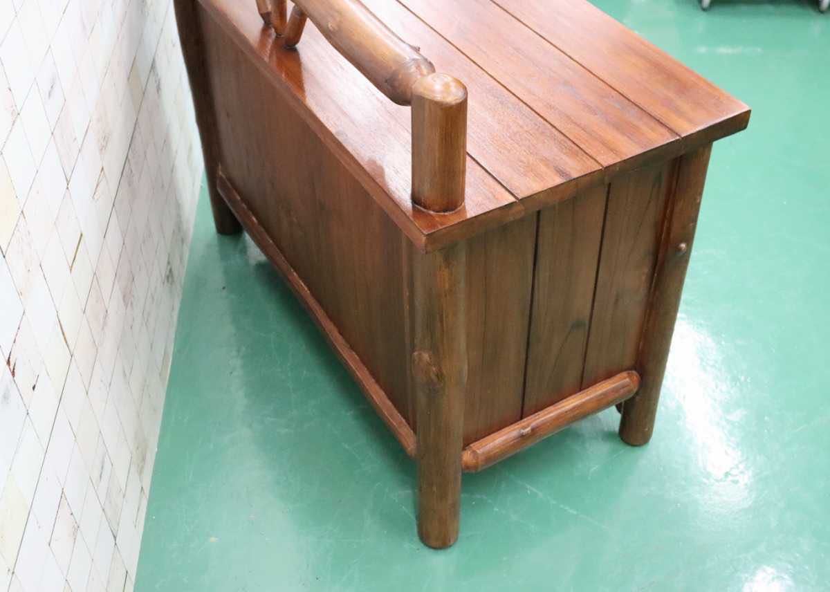 GMFN89C○コンソール 飾り台 サイドボード リビングボード キャビネット 収納棚 店舗什器 アジアン カントリー 古木 古材