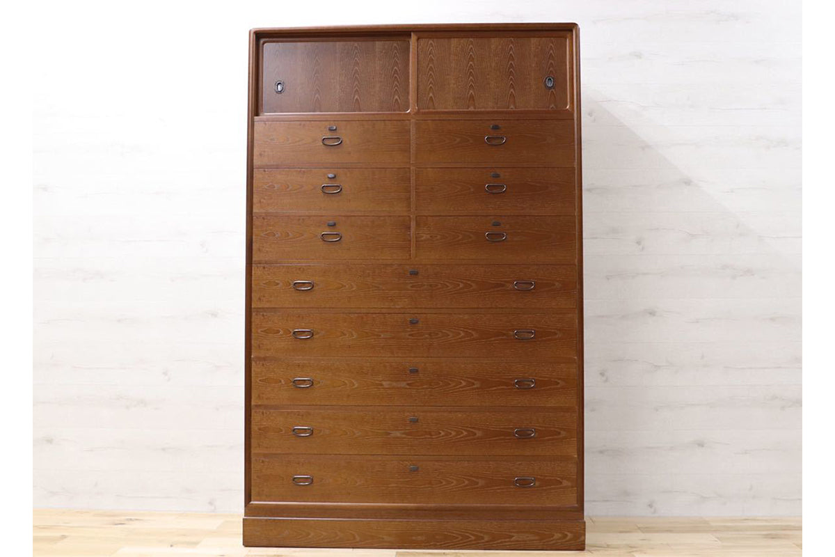 GMEK505B○松創 / MATSUSO 整理箪笥 桐 和家具 IDC大塚家具 伝統工芸 箪笥 参考定価約80万 美品