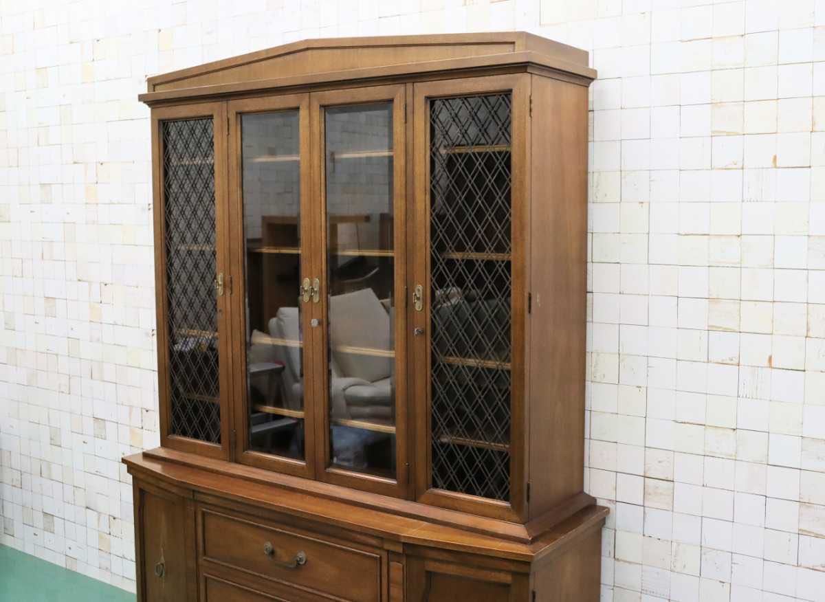 GMFN59○DREXEL HERITAGE / ドレクセルヘリテイジ Triune トライユン チャイナキャビネット 食器棚 カップボード 定価約89万