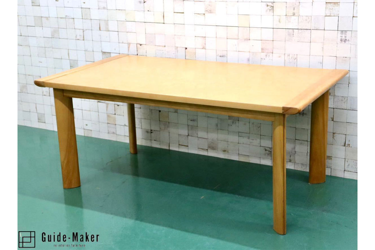 GMFT332○モリシゲ / MORISHIGE マナティ ダイニングテーブル 食卓テーブル 作業台 テーブル メープル ナチュラル 高級家具 IDC大塚家具