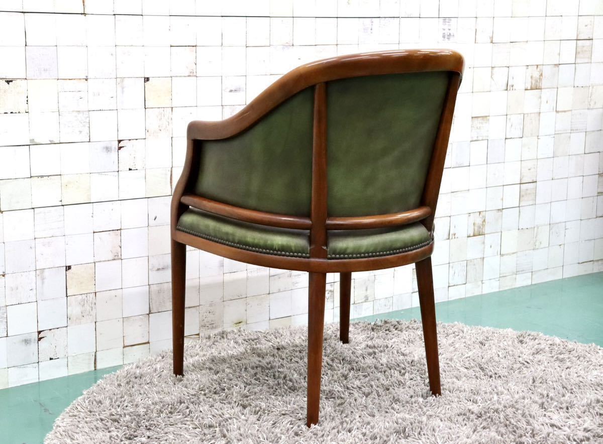 GMFS99○VARO,S.A. VALENTI / バロッサ バレンティ ダイニングチェア アームチェア 本革 鋲打 スペイン クラシック IDC大塚家具