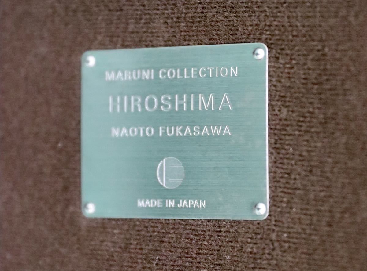 GMFK28○maruni / マルニ HIROSHIMA ワイド2シーターソファ カバーリング ウォールナット脚 モデルルーム短期展示品 定価614.900円