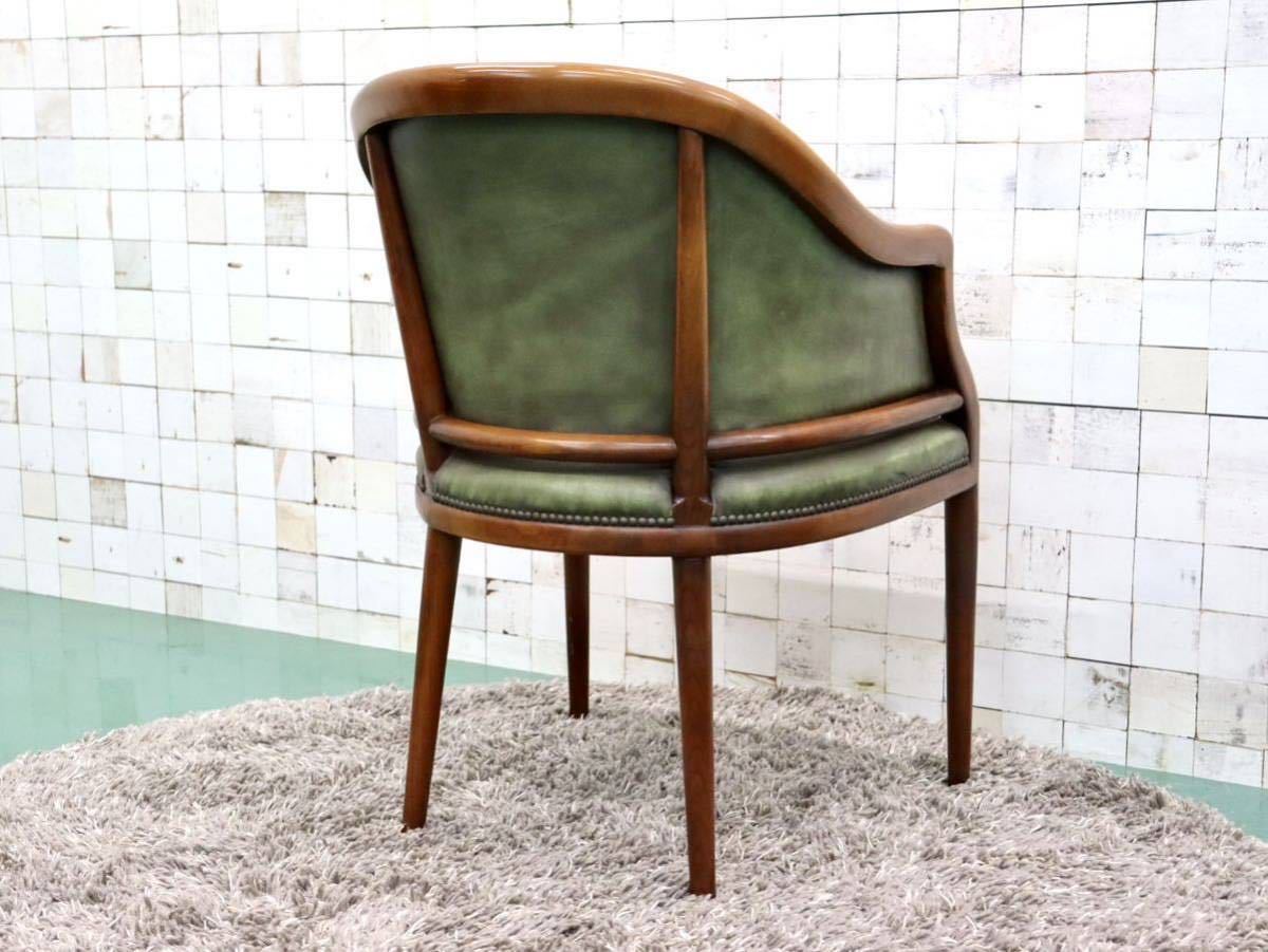 GMFS99○VARO,S.A. VALENTI / バロッサ バレンティ ダイニングチェア アームチェア 本革 鋲打 スペイン クラシック IDC大塚家具