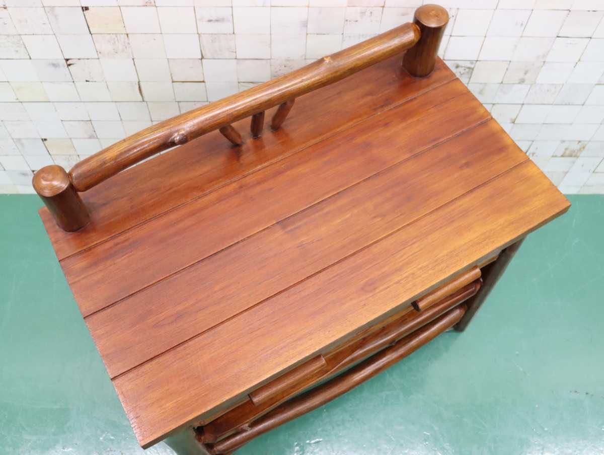 GMFN89B○コンソール 飾り台 サイドボード キャビネット 店舗什器 アジアン カントリー 古木 古材