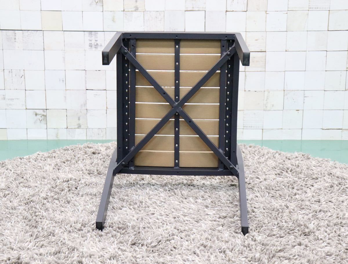 GMEN299○CHERRY FURNITURE / 桜屋工業 椅子 スチール ガーデンチェア 未使用品