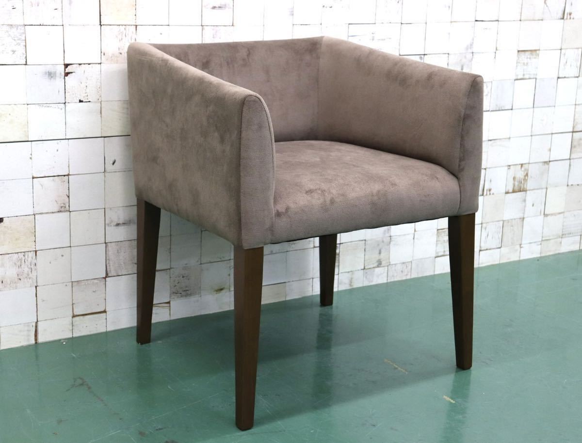 GMEN299○CHERRY FURNITURE / チェリーファニチャー DC-101 レミカルアームチェア ダイニングチェア アームチェア ファブリック 未使用品