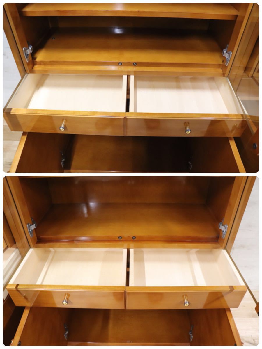 GMCH144 ○ 森繁 モリシゲ MORISHIGE ○ 最高級 飾り棚 キャビネット 書棚 壁面収納家具 IDC大塚家具