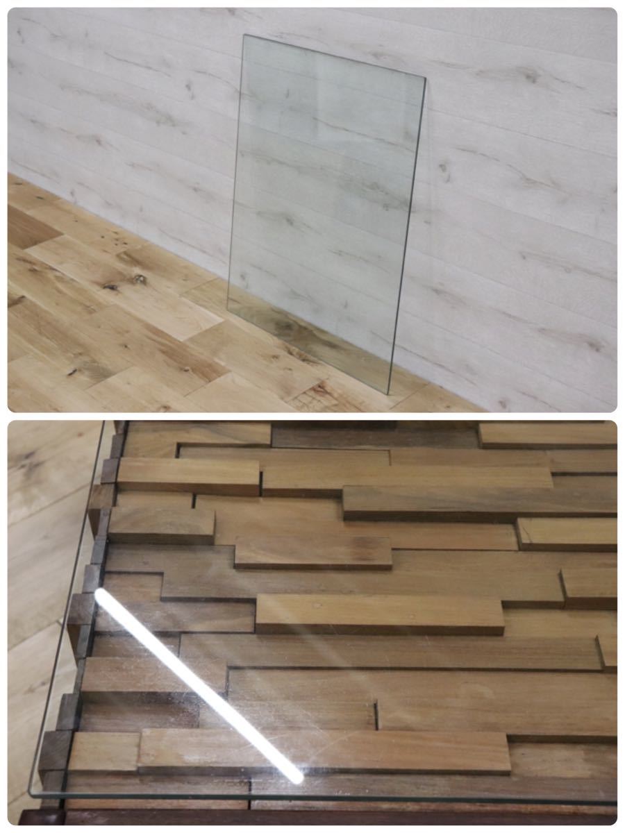 GMCH146 ○ 希少 Percival Lafer モザイクテーブル ブラジル デザイナーズ テーブル ガラス ビンテージ 家具 70年代