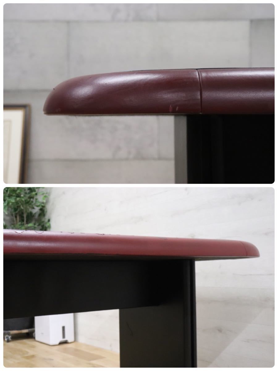 gmck342B ○ rossi di albizzate ロッシディアルビザーテ ○ IDC大塚家具 イタリア最高峰 ミーティングテーブル 会議 オフィス 総革 作業台