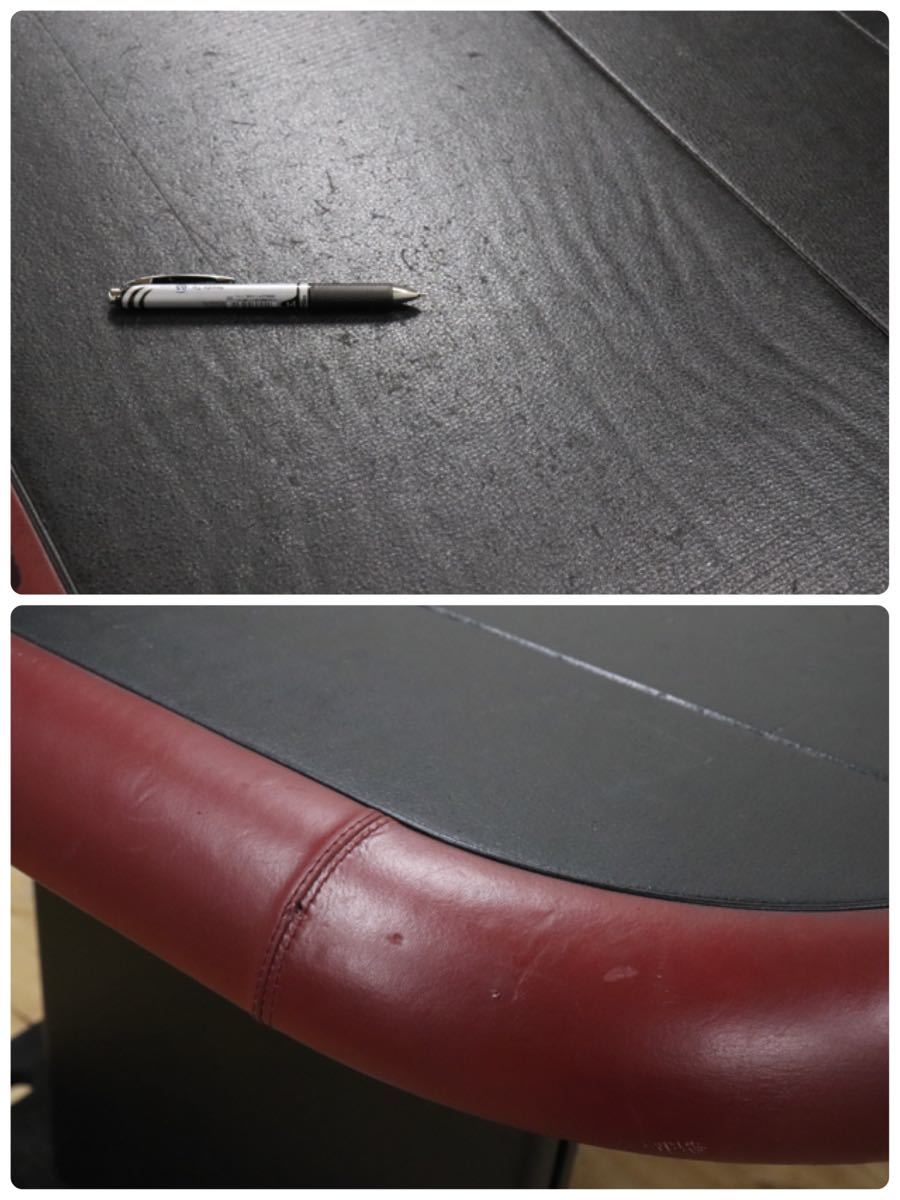 gmck342B ○ rossi di albizzate ロッシディアルビザーテ ○ IDC大塚家具 イタリア最高峰 ミーティングテーブル 会議 オフィス 総革 作業台