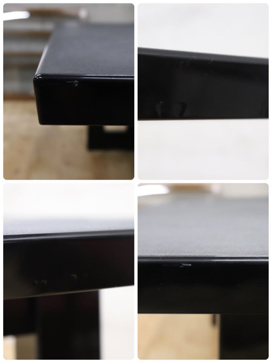 gmch207 ○ モリシゲ / MORISHIGE 国内最高峰 ダイニングテーブル 漆塗 響 特注 定価約60万 和モダン 大正モダン スタイル