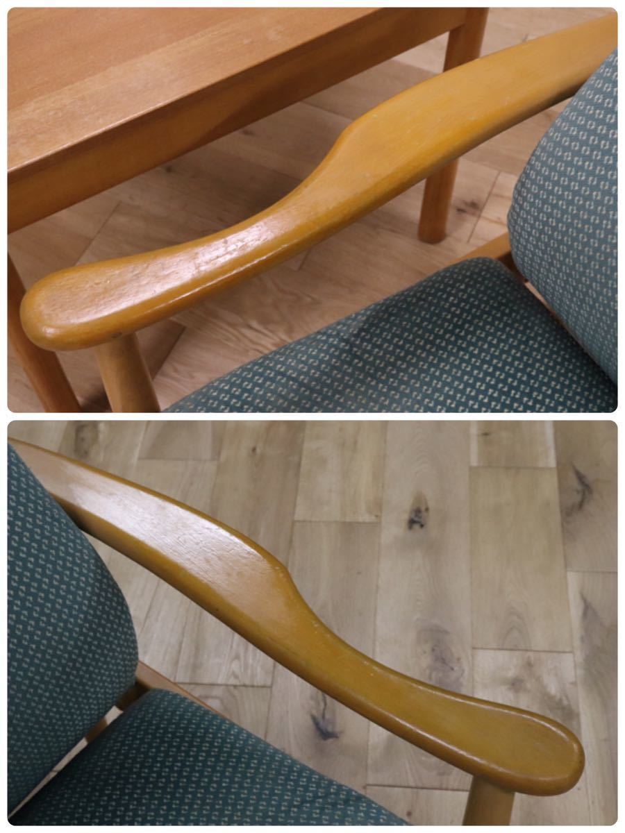 GMDKS281○ ERCOL / アーコール 希少 英国 ヴィンテージ ウィングバックチェア ラウンジチェア イギリス イングランド ercol 2点セット