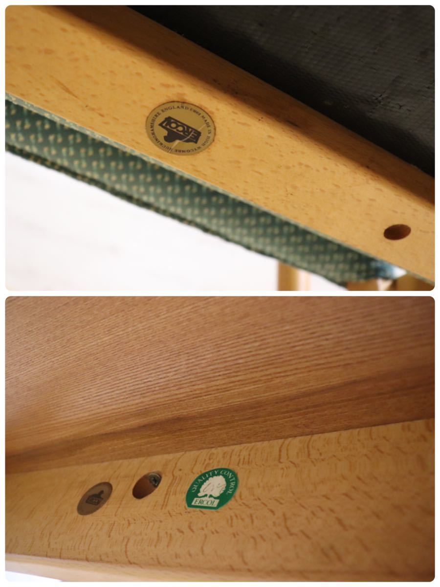 GMDKS281○ ERCOL / アーコール 希少 英国 ヴィンテージ ウィングバックチェア ラウンジチェア イギリス イングランド ercol 2点セット