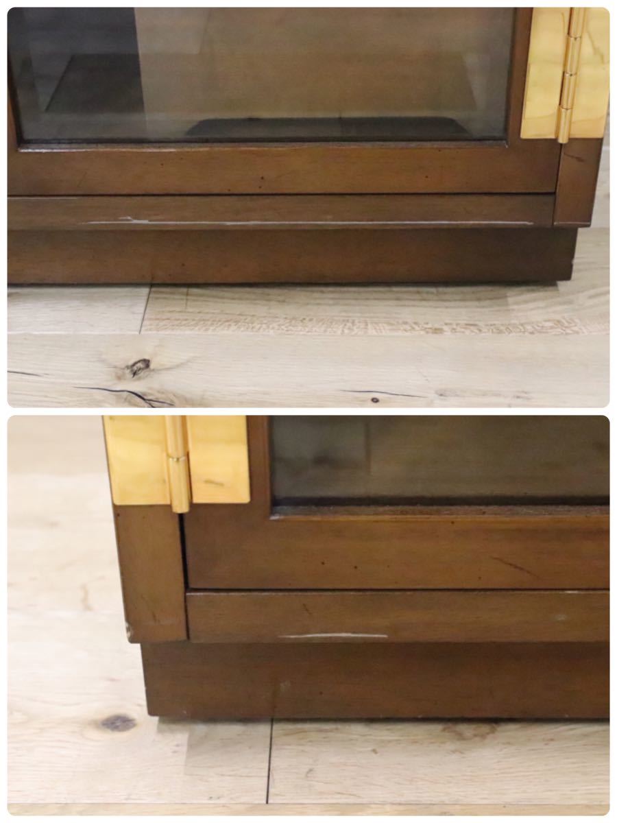 GMEN28○domani / ドマーニ Morganton モーガントン キャビネット 飾り棚 リビングボード ライトコニャック カリモク最高峰シリーズ