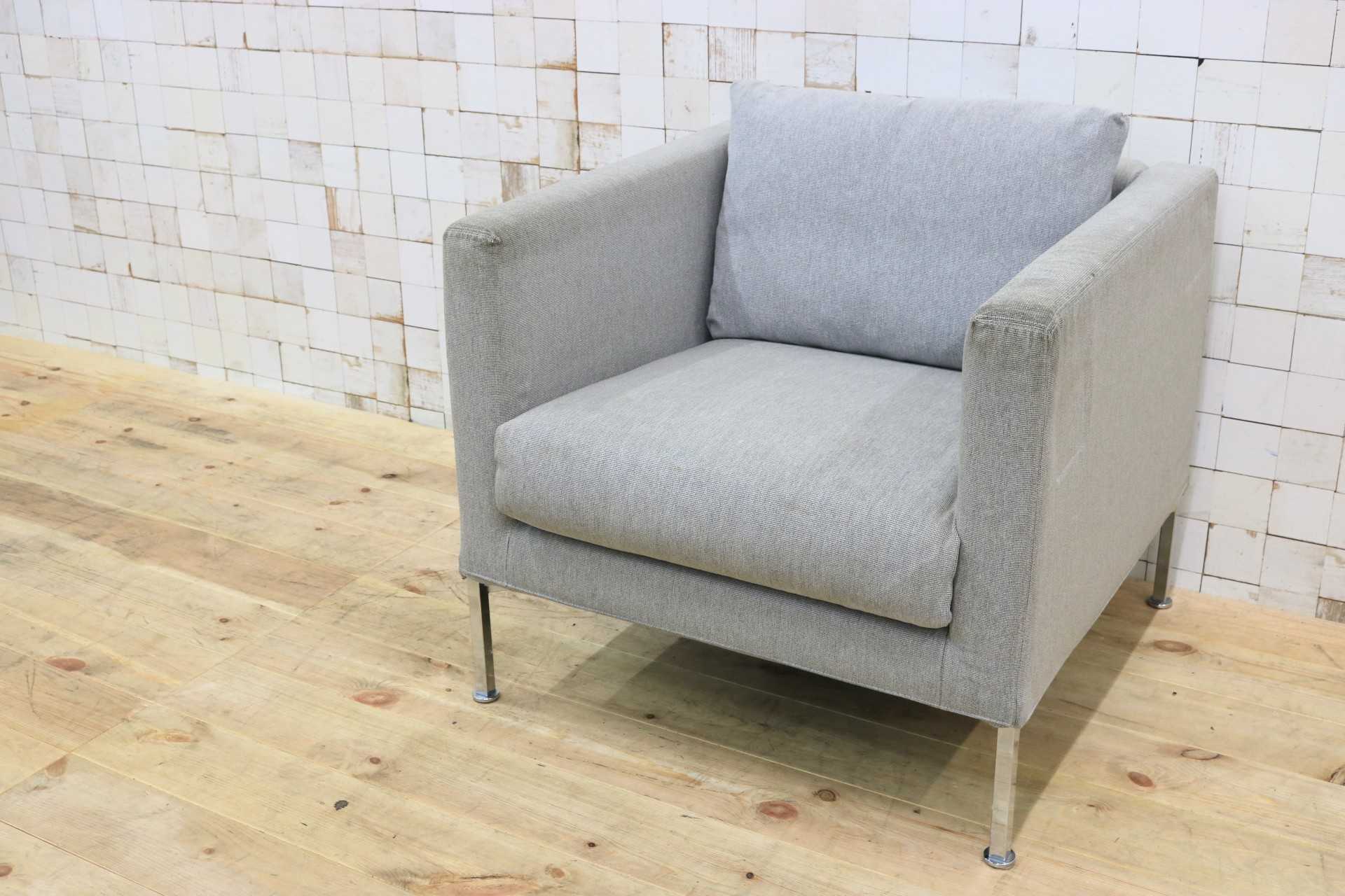 GMHK779D○cassina ixc / カッシーナイクスシー ピエロ・リッソーニ ボックスソファ 1P 1人掛けソファ シングルソファ ファブリック 約23万