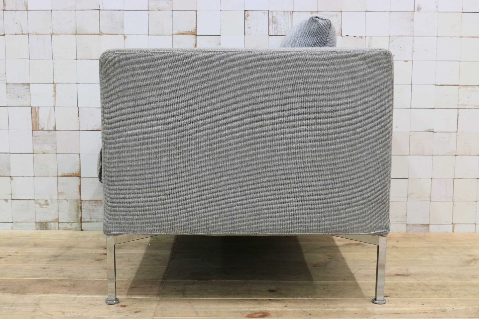 GMHK779D○cassina ixc / カッシーナイクスシー ピエロ・リッソーニ ボックスソファ 1P 1人掛けソファ シングルソファ ファブリック 約23万
