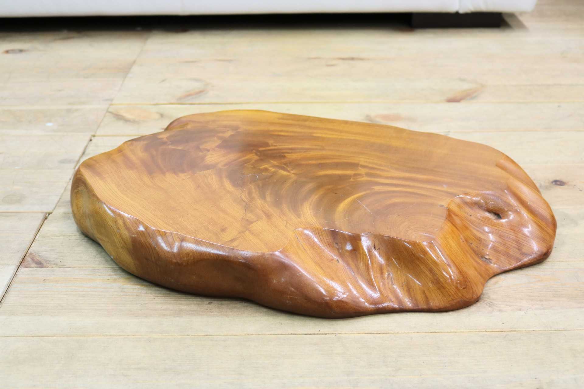 GMIK483◯髙原銘木工芸 花台 飾り台 置物台 盆栽台 天然木 無垢材 床の間 和風 木製 国産 工芸品