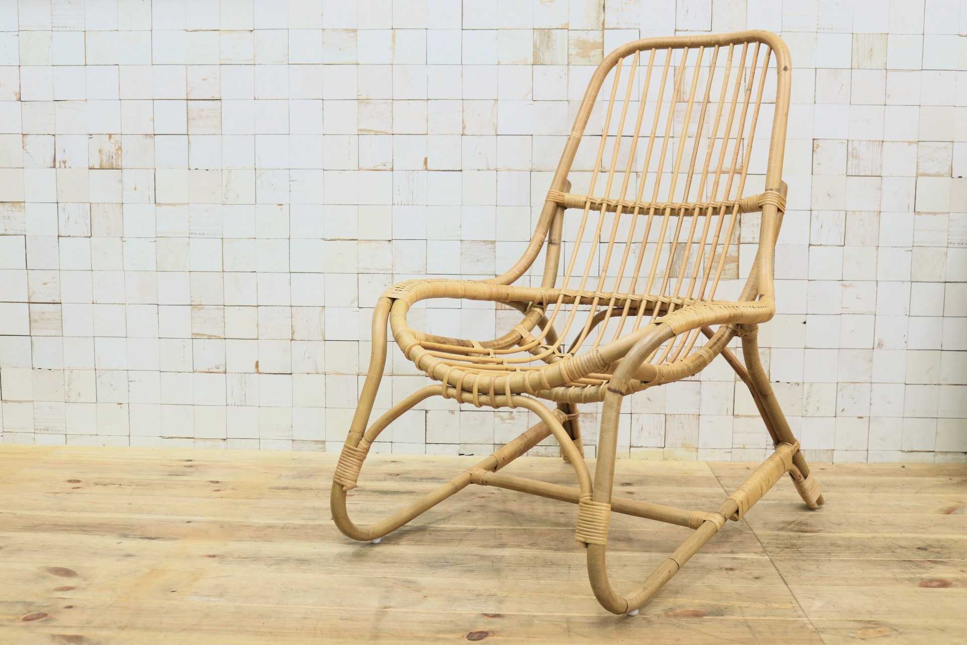 GMIK552◯unico / ウニコ WEAVA ウィーバ ラウンジチェア ラタンチェア ハイバックチェア 椅子 インテリア 北欧スタイル