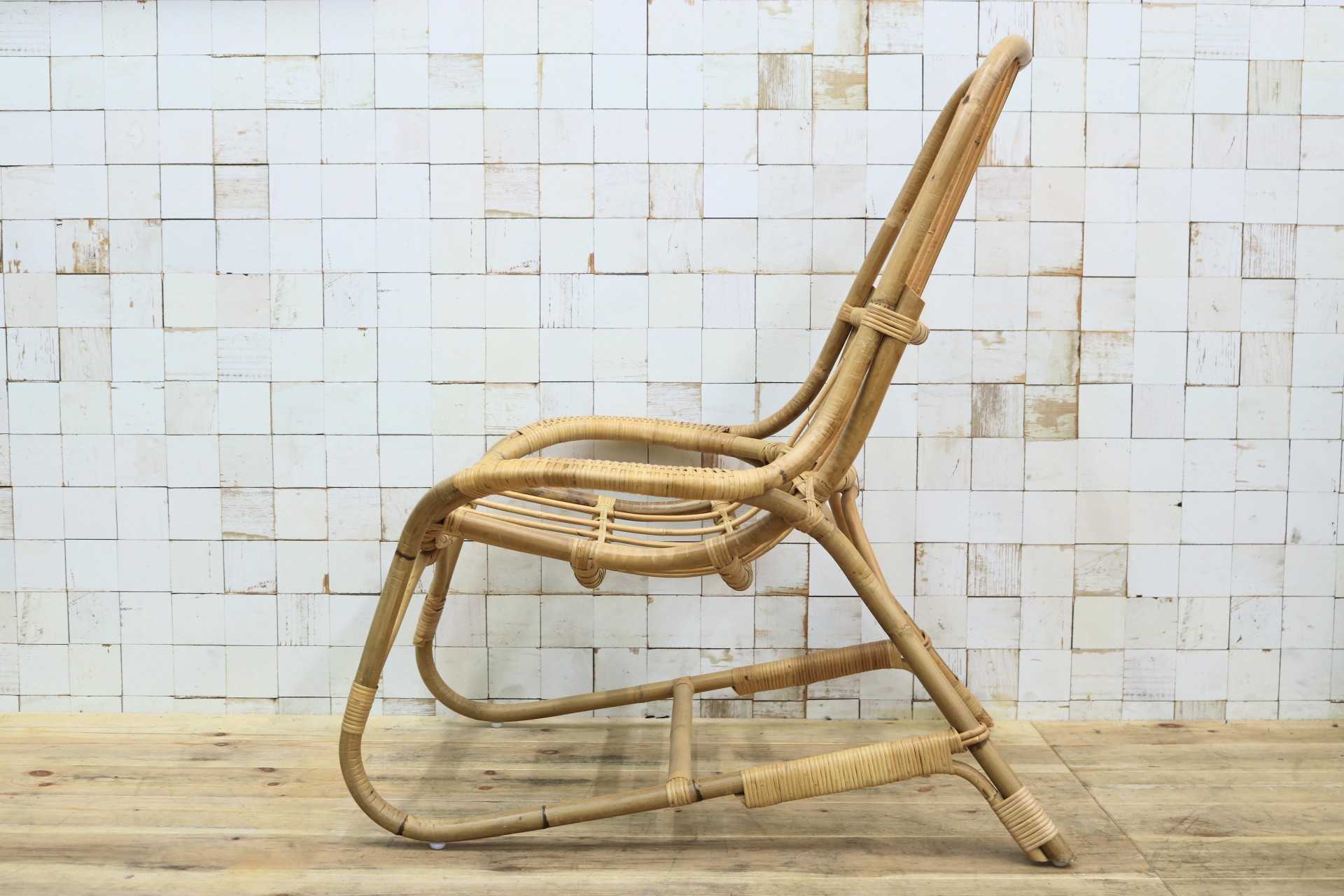 GMIK552◯unico / ウニコ WEAVA ウィーバ ラウンジチェア ラタンチェア ハイバックチェア 椅子 インテリア 北欧スタイル