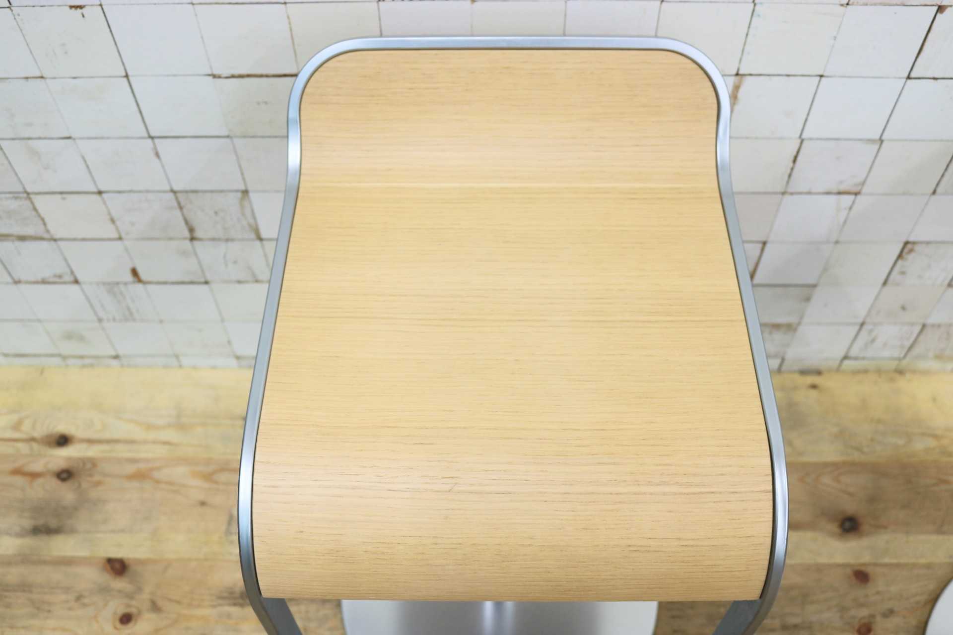 GMIO251◯lapalma / ラパルマ LEM レム カウンタースツール 2脚 バースツール 昇降式カウンターチェア ナチュラル オーク材 約22万