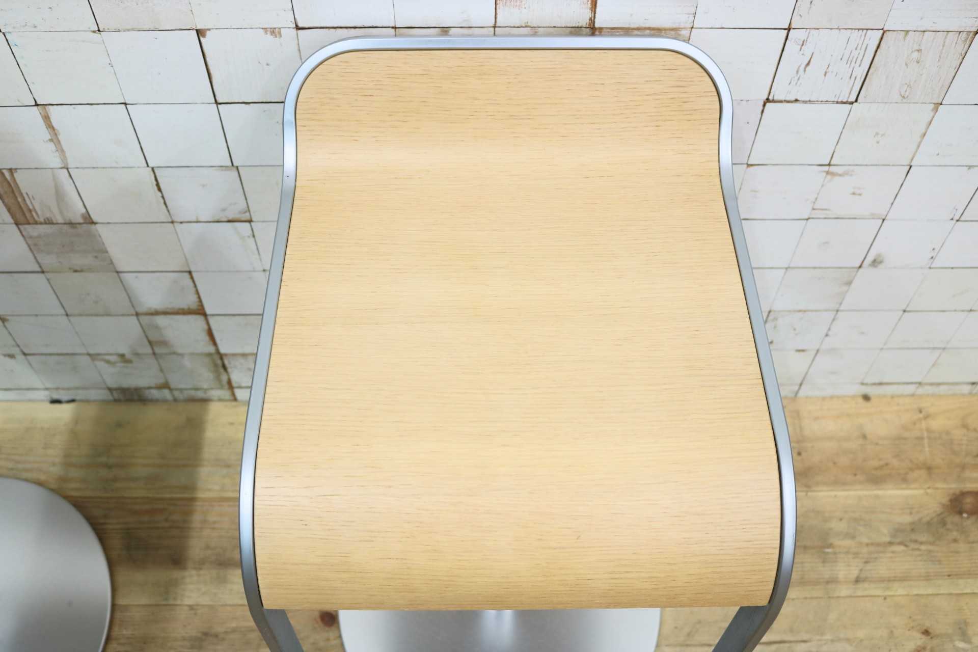 GMIO251◯lapalma / ラパルマ LEM レム カウンタースツール 2脚 バースツール 昇降式カウンターチェア ナチュラル オーク材 約22万